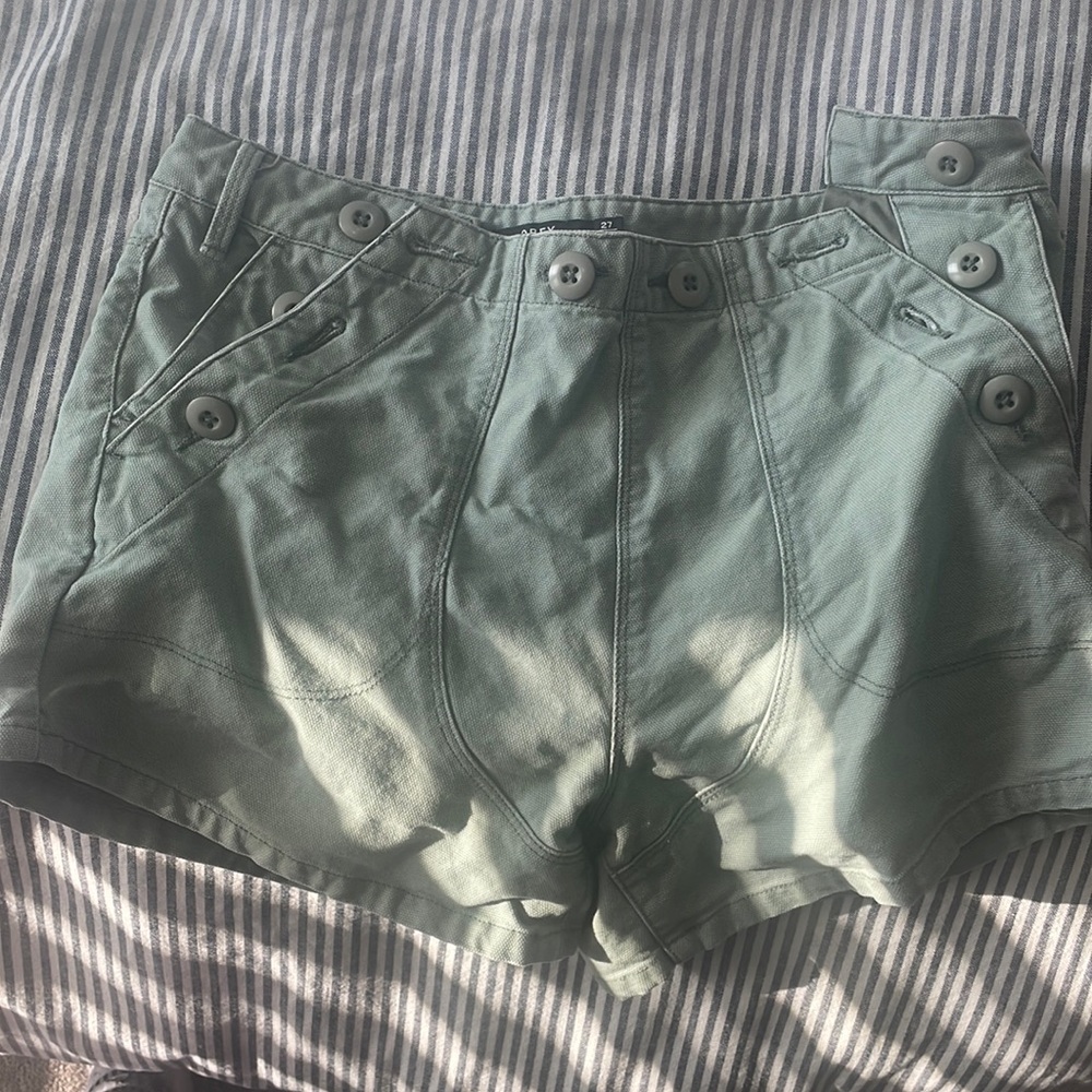 Obey green shorts